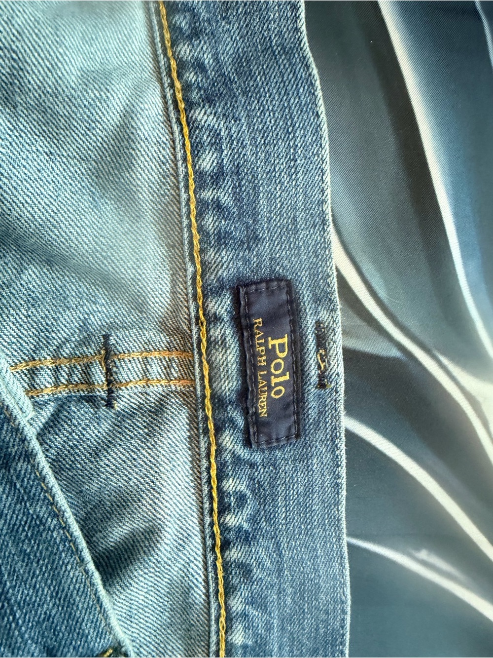Polo by Ralph Lauren Men’s Light Blue Denim Slim Jeans